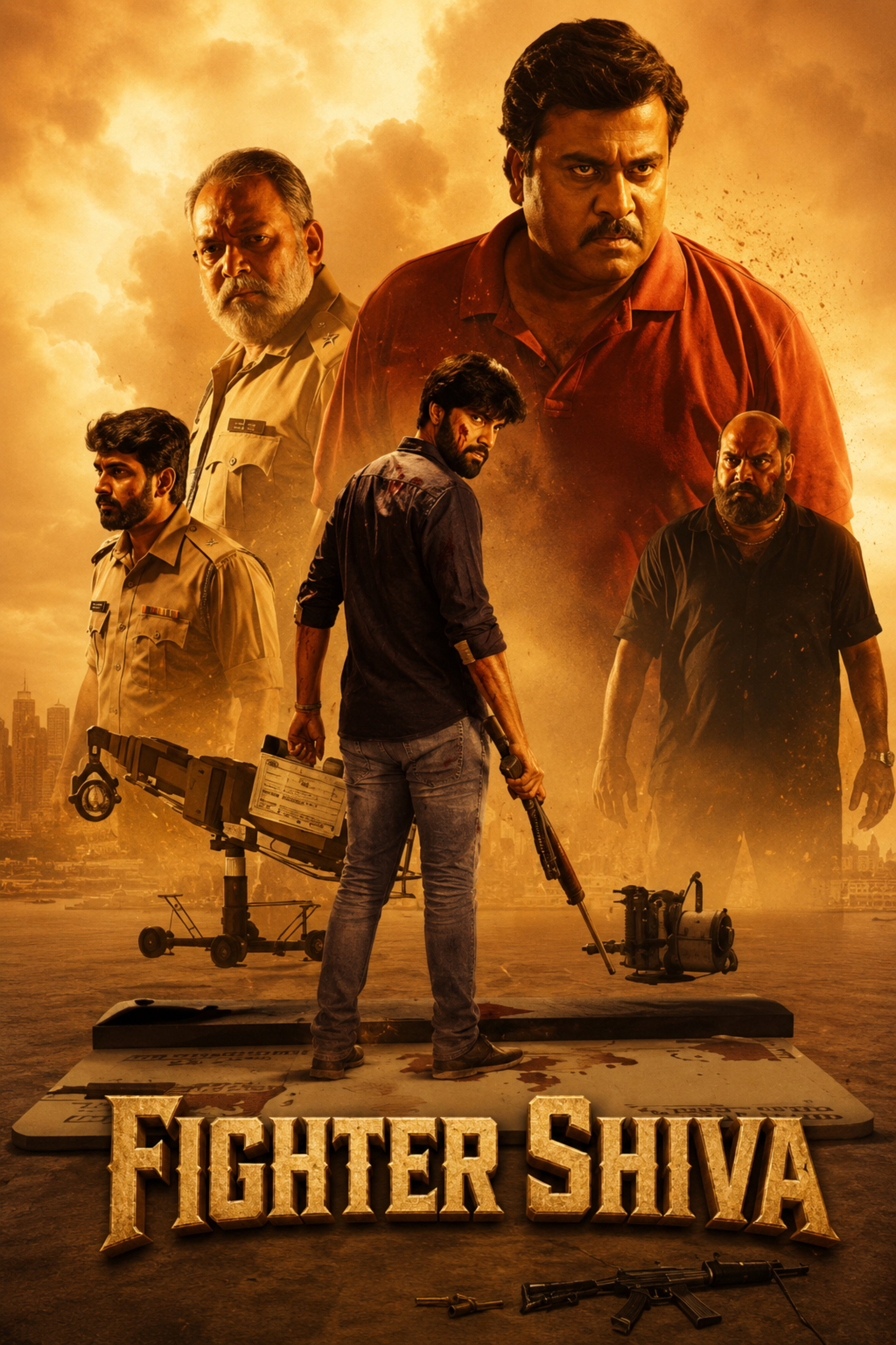 Fighter Shiva Hindi Dubbed Movie Poster (2026)