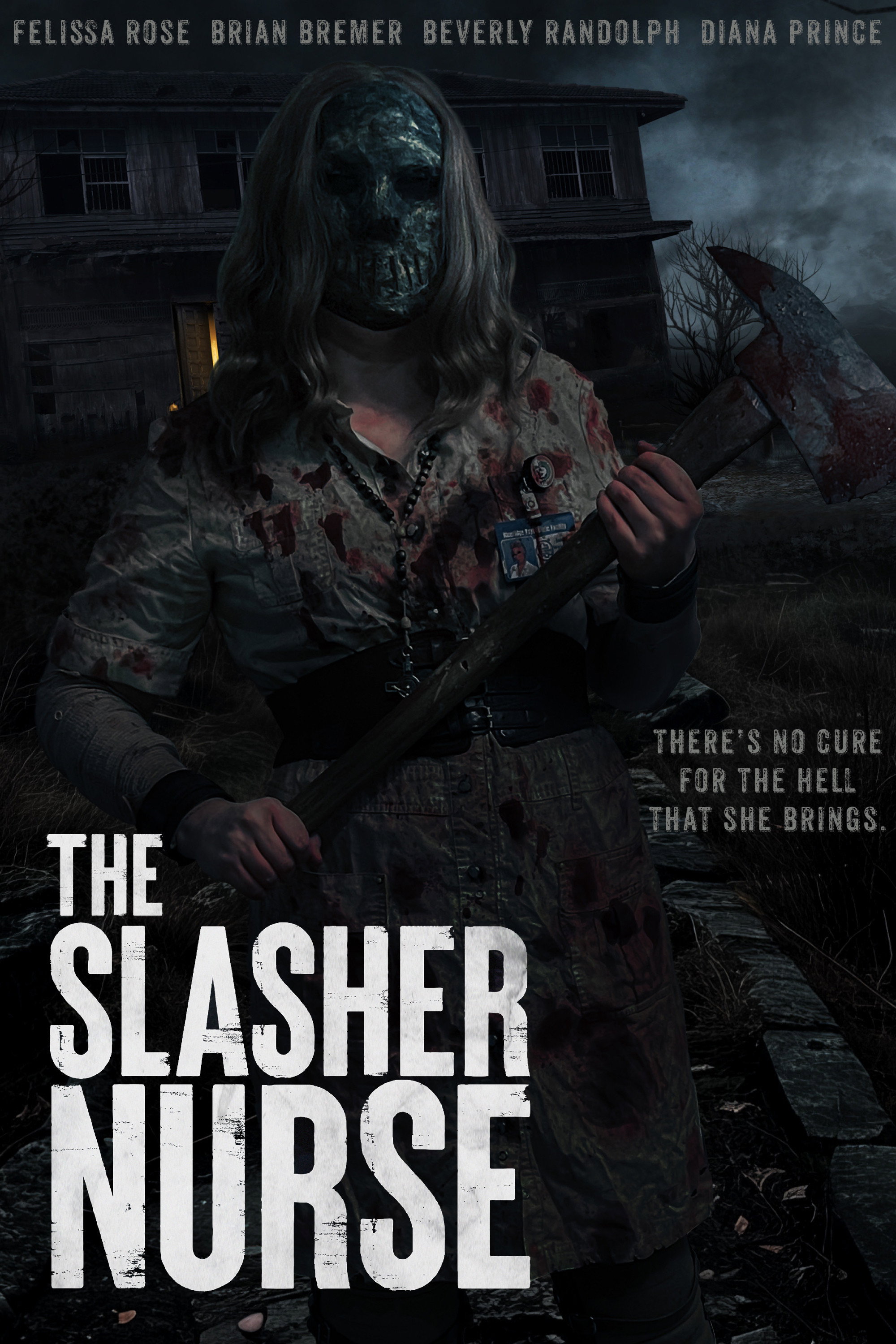 The Slasher Nurse Hindi Dubbed Movie Poster (2025)